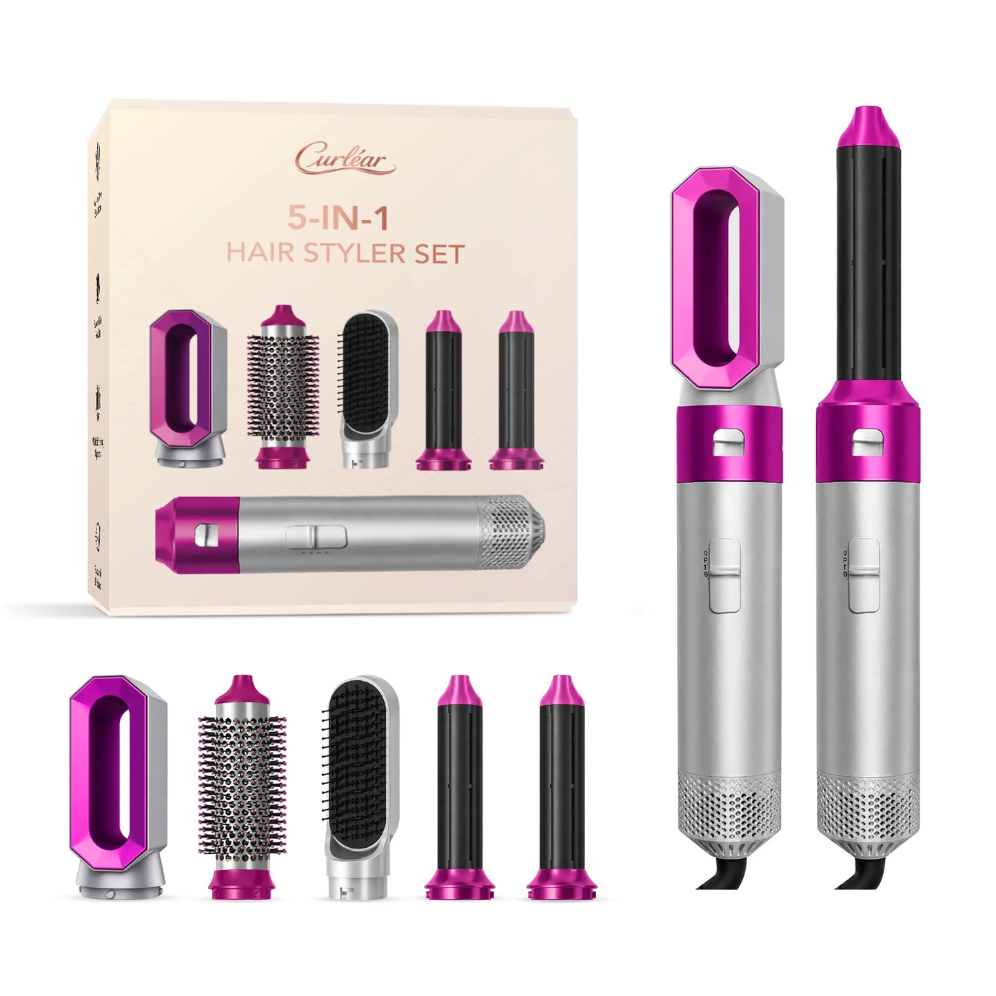 Premium 5 in 1 Air Styler: Salon Styling at Home