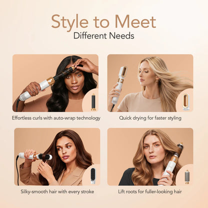 Premium 5 in 1 Air Styler: Salon Styling at Home