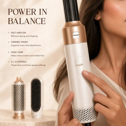 Premium 5 in 1 Air Styler: Salon Styling at Home