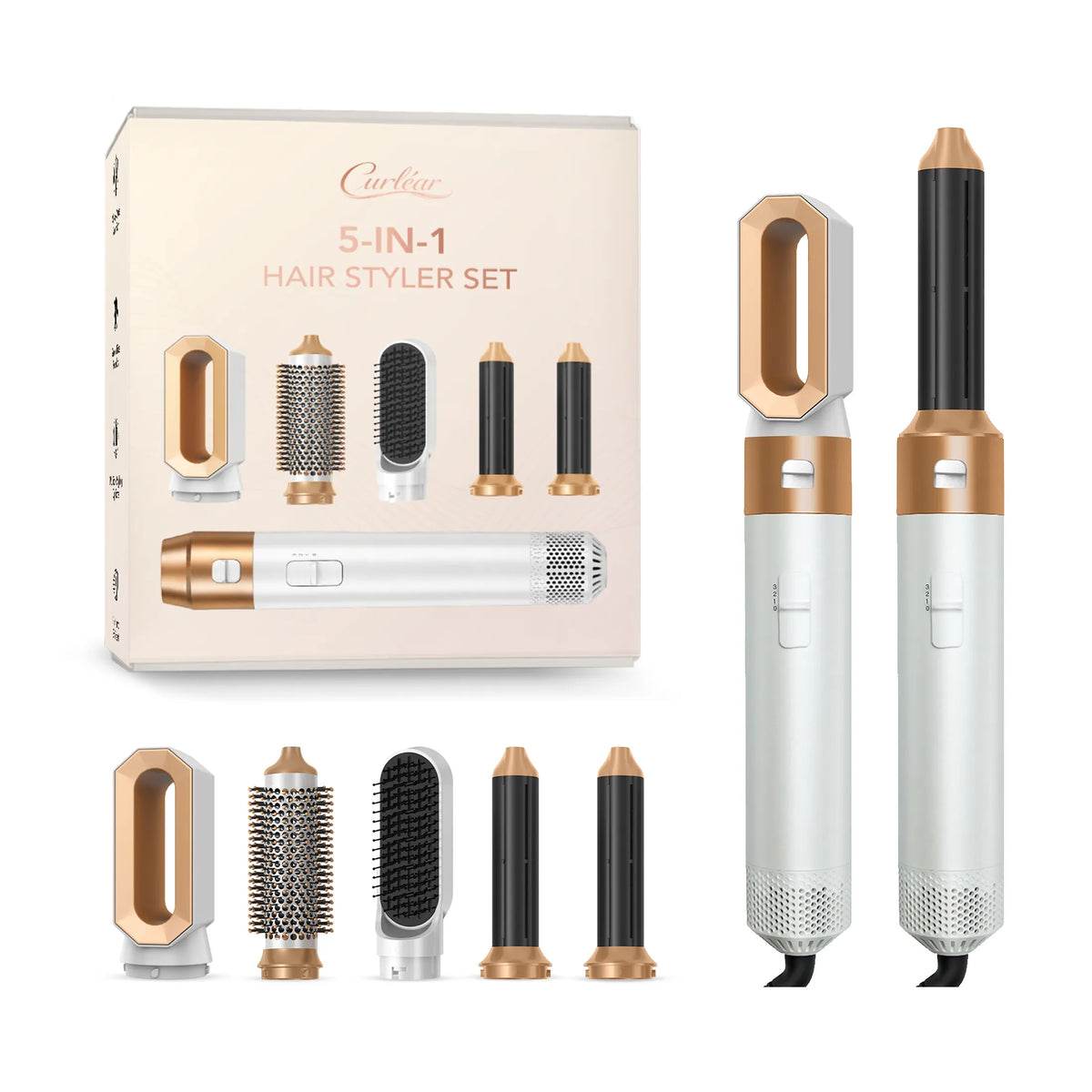 Premium 5 in 1 Air Styler: Salon Styling at Home