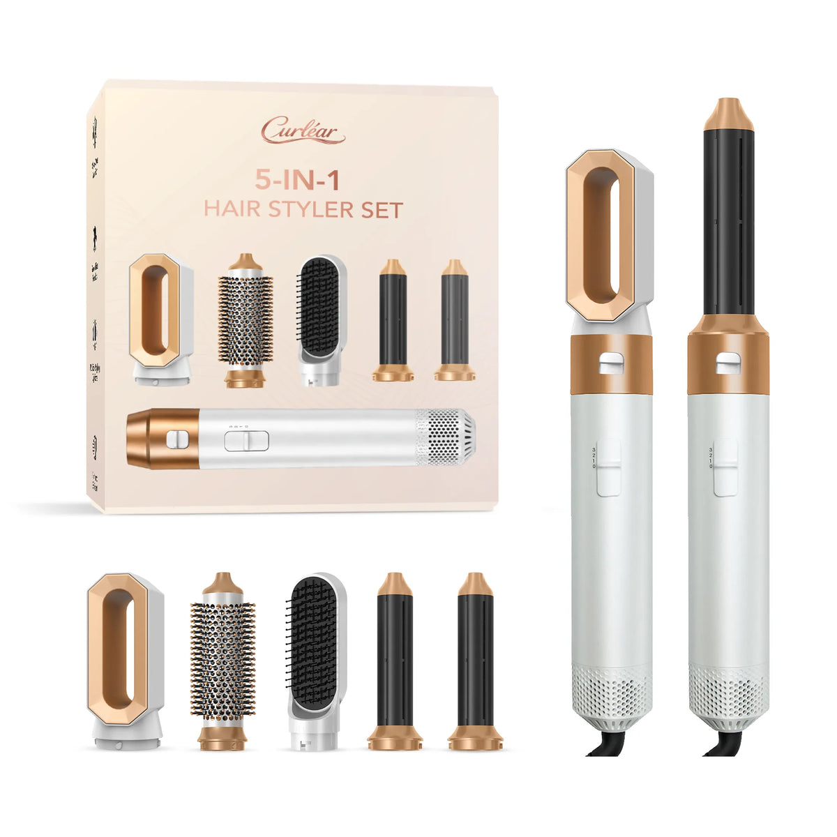 Premium 5 in 1 Air Styler: Salon Styling at Home